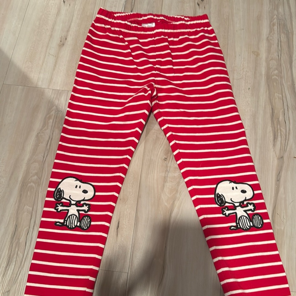 Hanna Andersson snoopy leggings